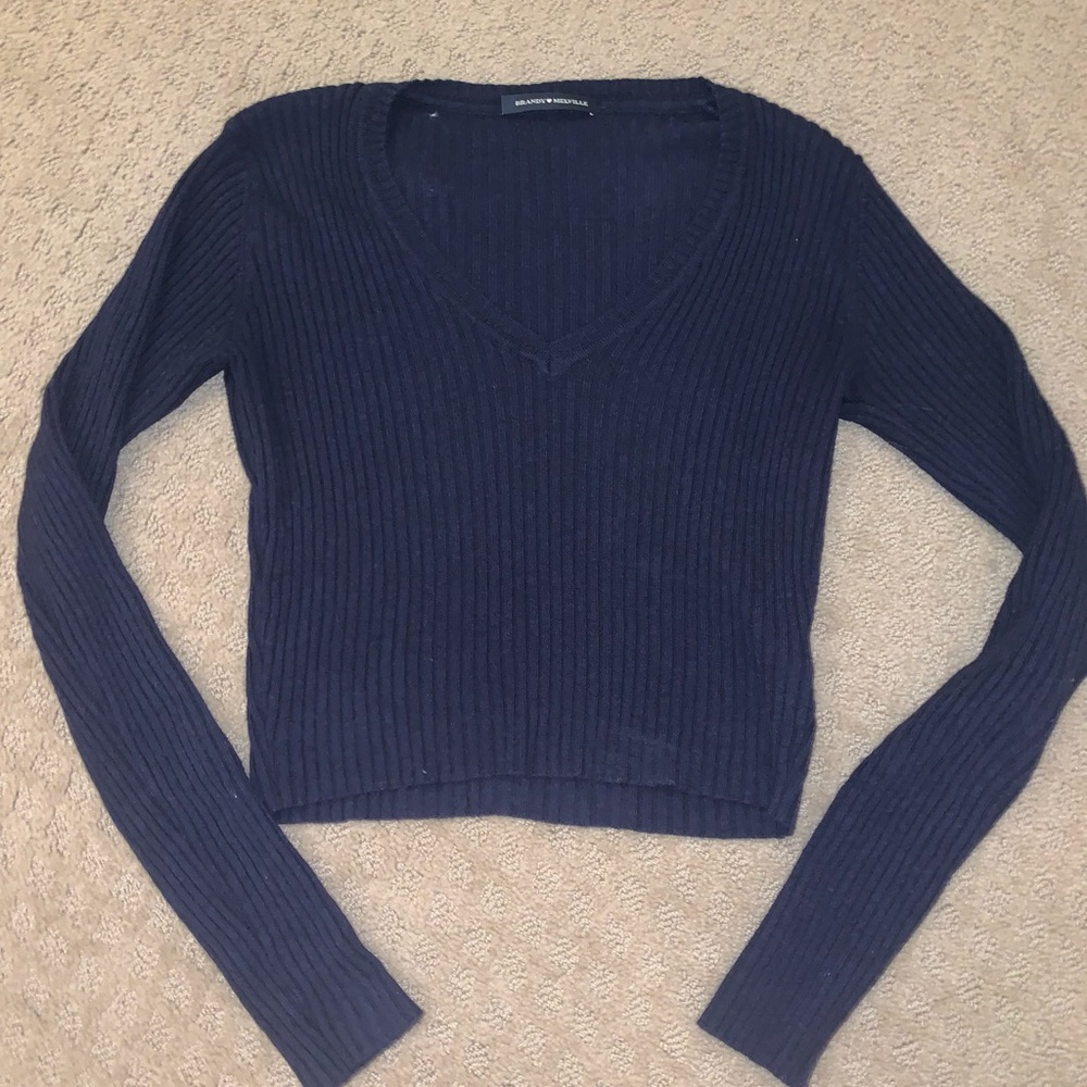 Brandy Melville Wool Crop Sweater